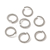 Non-Tarnish 304 Stainless Steel Open Jump Rings STAS-C085-01B-P-1