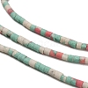 Dyed Synthetic Turquoise Beads Strands G-P594-01B-08-4