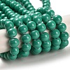 Painted Glass Beads Strands X-DGLA-S071-8mm-B31-2