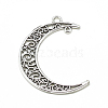 Tibetan Style Alloy  2-Loop Link Pendants TIBE-S299-062AS-RS-2