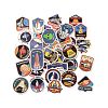 Cartoon Aerospace Theme Badge Paper Stickers Set DIY-G066-39-1