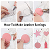 Sparkle PU Leather Fabric AJEW-GF0001-53E-5
