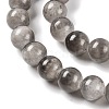 Natural Selenite Beads Strands G-C142-01C-4