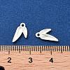 925 Sterling Silver Leaf Charms LS-STER-H112-01-3