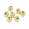 Brass Beads KK-F764-17G-6mm-1