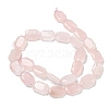 Natural Rose Quartz Beads Strands G-P544-B07-01-3