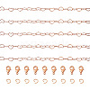 DIY Jewelry Chain Bracelet Necklace Making Kit DIY-TA0003-75-12