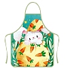 Cute Easter Rabbit Pattern Polyester Sleeveless Apron PW-WG40759-02-1