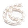 Natural Cultured Freshwater Pearl Beads Strands PEAR-P062-10J-3