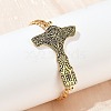304 Stainless Steel Enamel Link Bracelets LS-BJEW-P356-01A-G-1