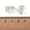 Baking Paint Transparent Glass Beads DGLA-N022-02-5