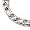 Ion Plating(IP) 304 Stainless Steel Figaro Chain Bracelets BJEW-L673-027P-2