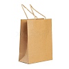 DIY Rectangle with Bear Pattern Kraft Paper Bag Making Set DIY-F079-16-5