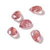 Crackle Moonlight Style K9 Glass Rhinestone Cabochons RGLA-J024-A-IO-3