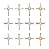 Cheriswelry 32Pcs 2 Colors Zinc Alloy Pendants ALRI-CW0001-01-12