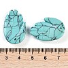 Natural Turquoise Pendants G-K359-03K-3