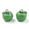 Apple Resin Charms RESI-R184-04-2