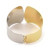 Iron Wide Plain Bangles for Women BJEW-L629-09GP-3