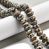 Natural Dalmatian Jasper Beads Strands G-P559-A01-02-2