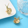 304 Stainless Steel Stud Earrings EJEW-Z081-02G-02-3