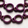 Electroplate Non-magnetic Synthetic Hematite Bead Strands G-F300-50-04-1