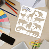 Plastic Reusable Drawing Painting Stencils Templates DIY-WH0172-920-3