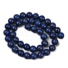 Synthetic Howlite Imitation Lapis Lazuli Beads G-S393-13A-10mm-3