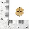 304 Stainless Steel Enamel Charms STAS-I325-100B-G-3