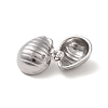 Teardrop 304 Stainless Steel Stud Earrings for Women EJEW-L272-023P-2