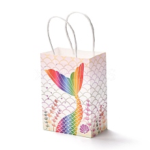 Rectangle Foldable Creative Kraft Paper Gift Bag CARB-B001-01B