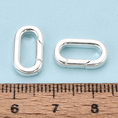 Brass Spring Gate Rings LS-KK-WH20009-01S-B-1