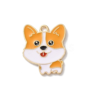 Alloy Enamel Pendants FIND-I047-01KCG-01-1