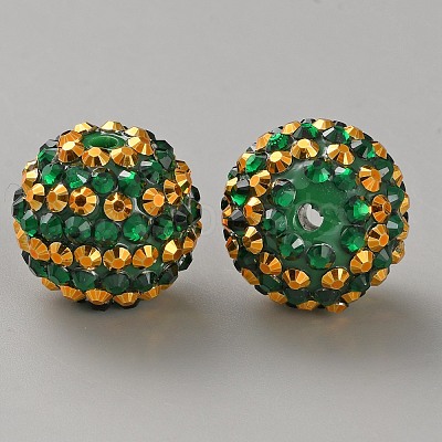 Resin Rhinestone Beads RB-WH0003-08I-1
