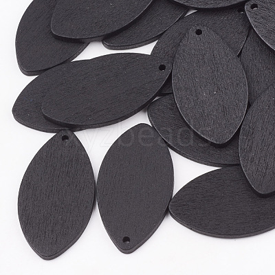 Pear Wood Pendants WOOD-T010-13A-1