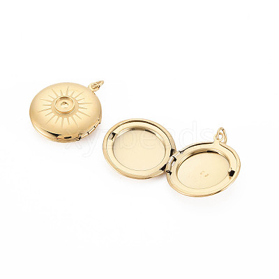 Ion Plating(IP) 304 Stainless Steel Pendant Enamel Settings X-STAS-N097-140-1