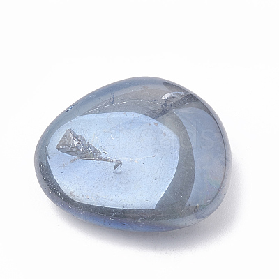 PVD Vacuum Plating Natural Quartz Crystal Beads G-T004-40-B-1