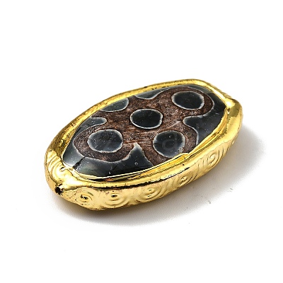 Tibetan Style dZi Beads KK-F836-07C-G-1