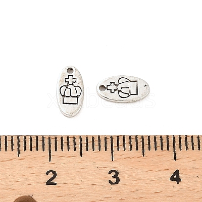 Tibetan Style Alloy Pendants PALLOY-R145-18B-AS-1