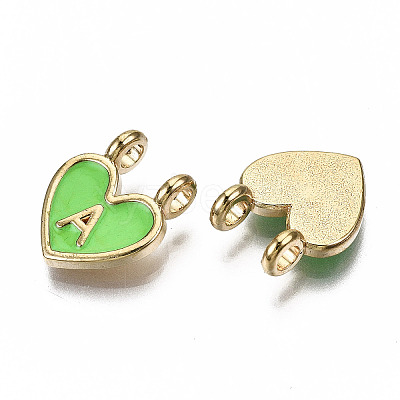 Alloy Enamel Charms X-ENAM-T012-02A-RS-1
