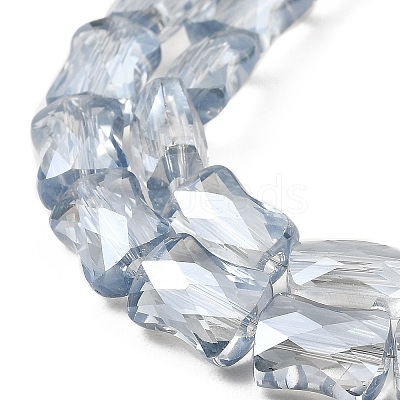 AB Color Plated Transparent Glass Beads Strands EGLA-P051-06A-A03-1
