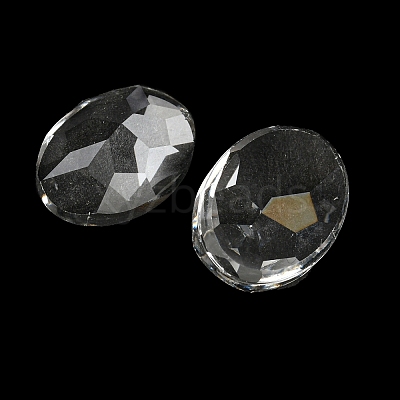Transparent K5 Glass Cabochons GLAA-NH0001-01A-1