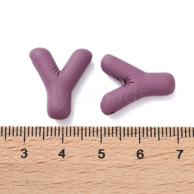 Spray Painted Alloy Pendants FIND-C062-08Y-1