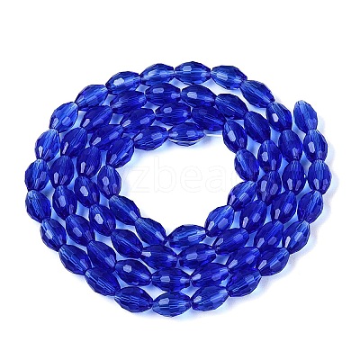 Transparent Glass Beads Strands GLAA-N071-01A-A14-1