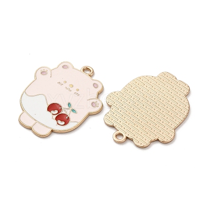 Alloy Enamel Pendants STAS-I354-02KCG-04-1
