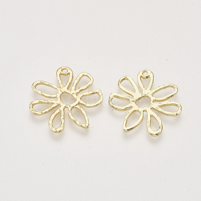 Alloy Open Back Bezel Pendants X-PALLOY-S121-205A-1