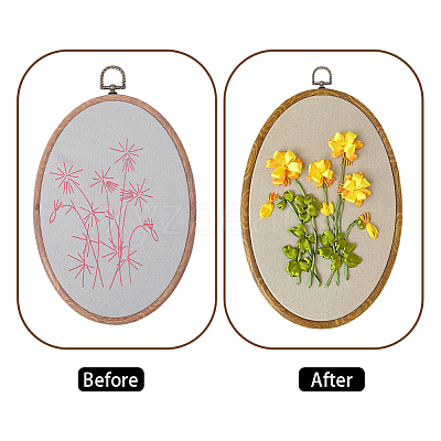 DIY Embroidery Beginner Kits DIY-WH20063-006B-1