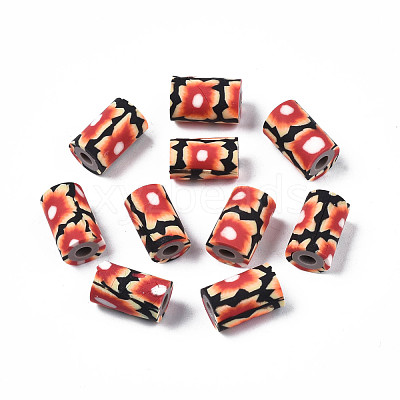 Handmade Polymer Clay Beads CLAY-N008-046-18-1
