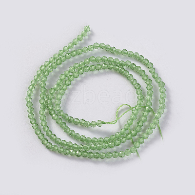 Glass Beads Strands EGLA-E057-02B-1
