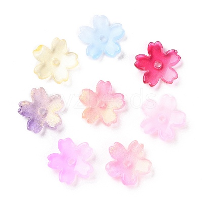 Transparent Baking Paint Glass Beads GLAA-D011-01-1