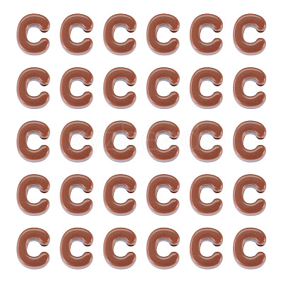 Opaque Acrylic European Beads LS-OACR-TAC0019-006C-1